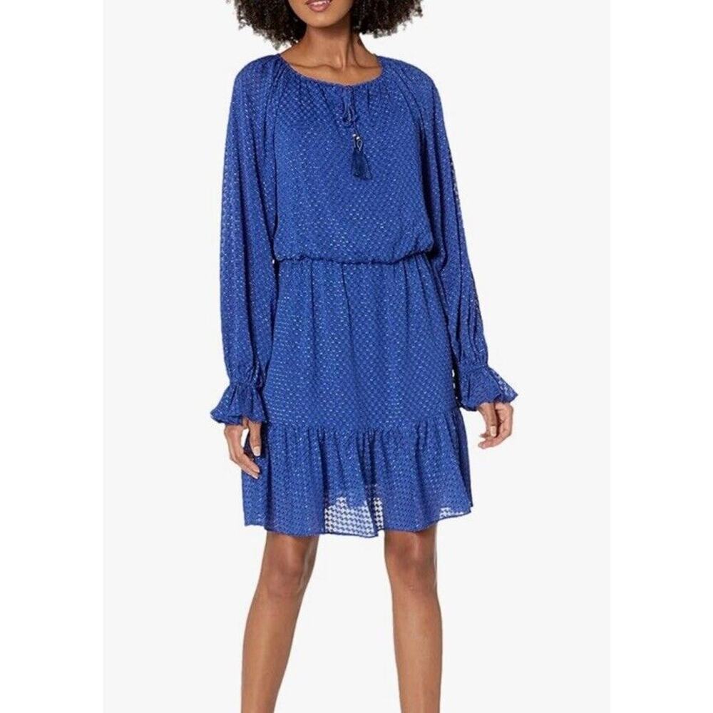 Trina Turk Blue Midi Dress